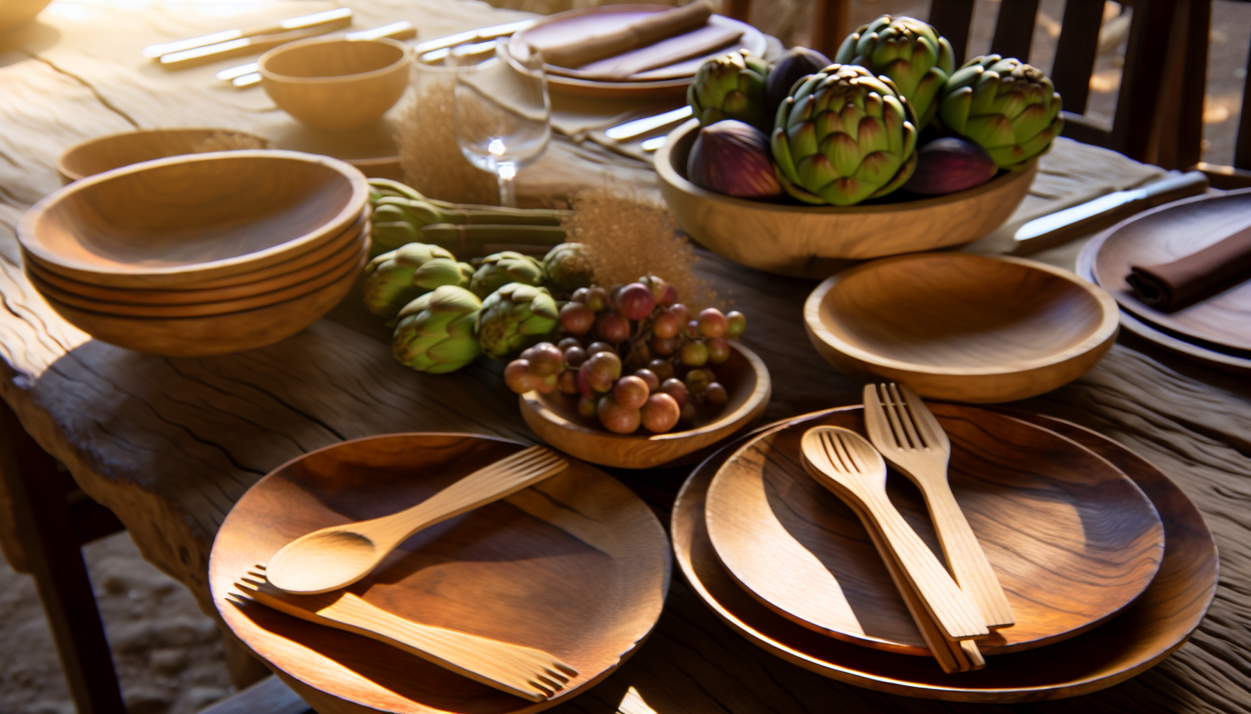 Wooden Tableware